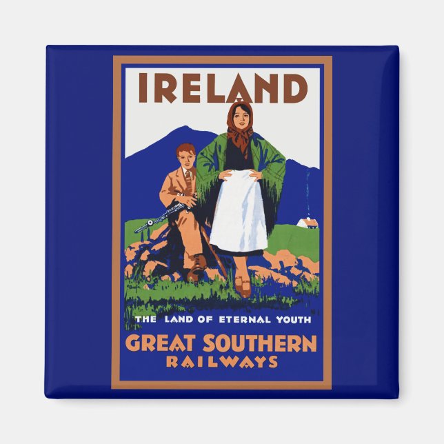 Irland ~ Das Land der ewigen Jugend Magnet (Vorne)