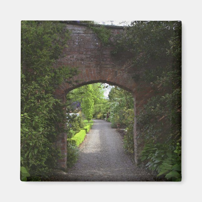 Irland, das Schloss Dromoland sehr grün Magnet (Vorne)