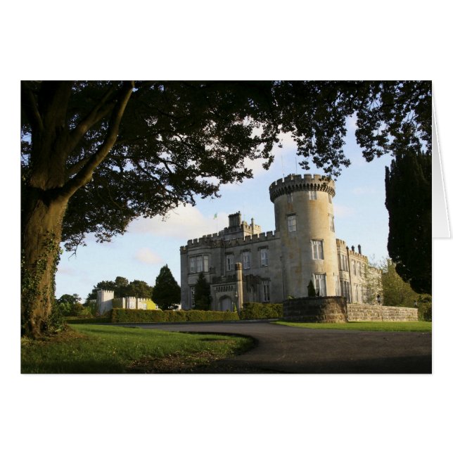 Irland, der Eingang zur Burg von Dromoland. (Vorderseite (Horizontal))