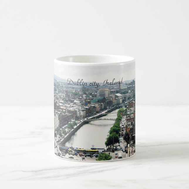 Irland Dublin City Skyline Kaffeetasse (Mittel)