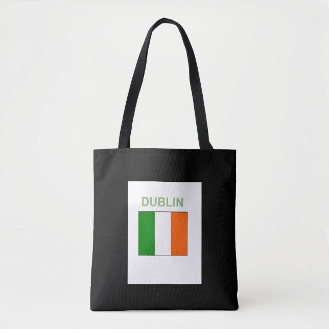 Irland, Dublin, Tasche, Tote Bag, Shopping (Vorderseite)