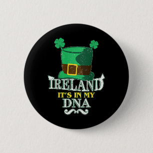 Irland Es Ist In Meiner Dna St Patricks Day Button