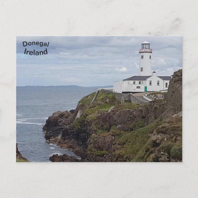Irland, Fanad Lighthouse, Donegal, Irland. Postkarte (Vorderseite)