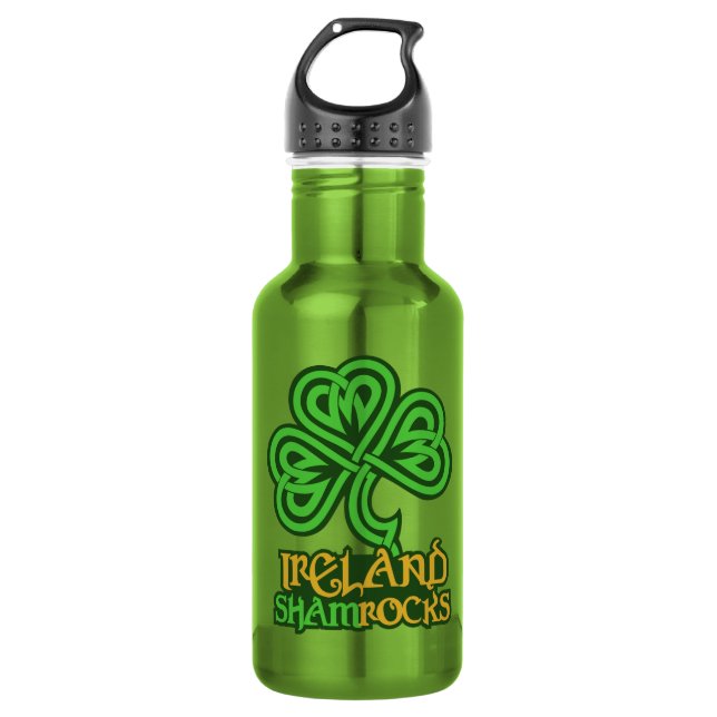 Irland - Farbe wählen Trinkflasche (Vorderseite)