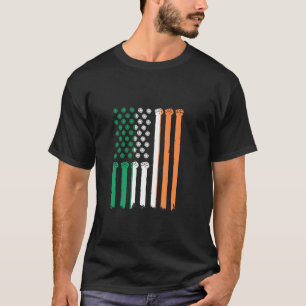 Irland Flag Handfist Irish Pride Irish Roots USA T-Shirt