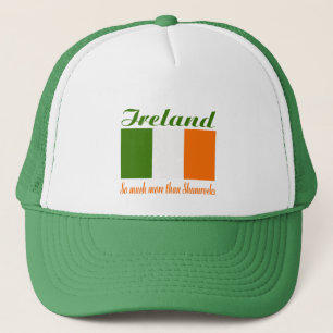 Irland Flag Hat Truckerkappe
