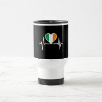 Irland Flag Heartbeat