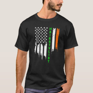 Irland Flag Irland Flag Patrick's Day Hai T-Shirt