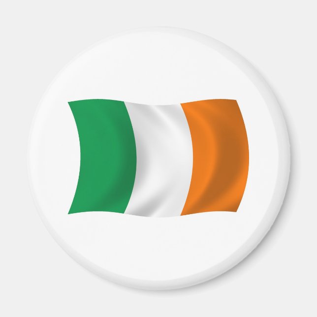 Irland Flag Magnet (Vorne)