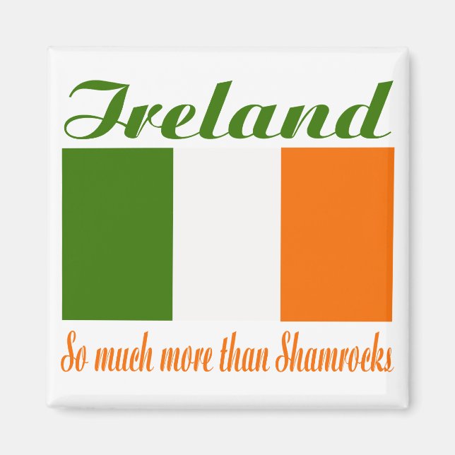 Irland Flag Magnet (Vorne)