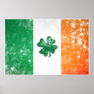 Irland Flag Poster