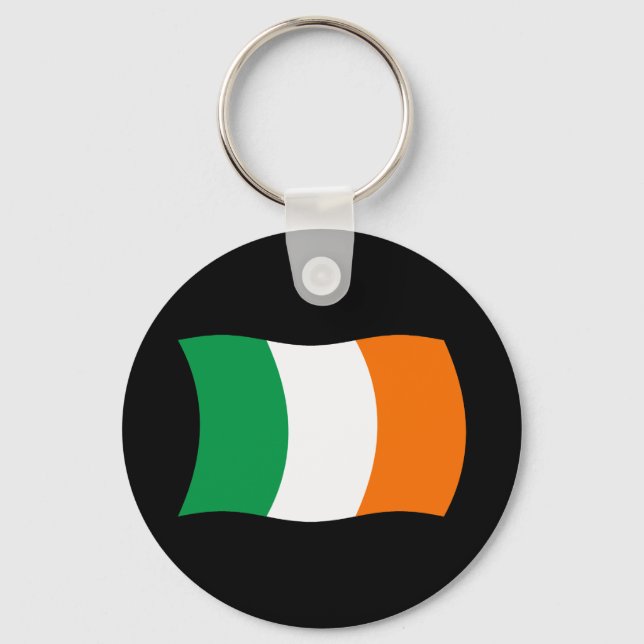 Irland Flag Schlüsselanhänger (Vorderseite)
