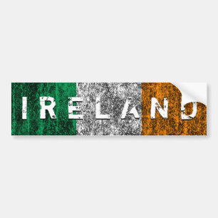Irland-Flagge Autoaufkleber