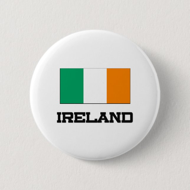 Irland-Flagge Button (Vorderseite)