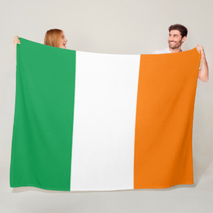 IRLAND-FLAGGE FLEECEDECKE