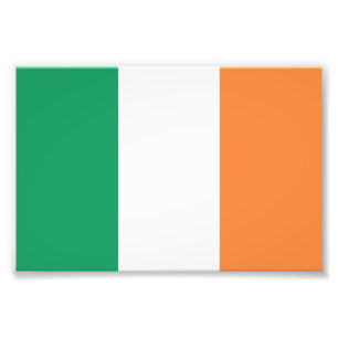 Irland-Flagge Fotodruck