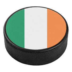 Irland Flagge: Irisches Banner, Freies UK Eishockey Puck