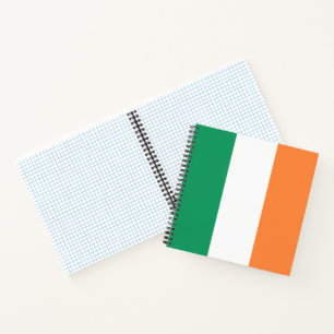 Irland Flagge: Irisches Banner, Freies UK Notizbuch