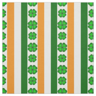 Irland-Flagge/Orange, weißes und Grünes, Stoff