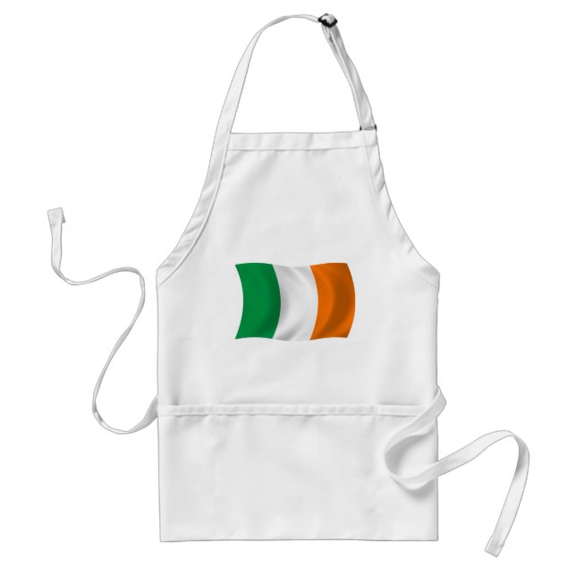 Irland Flagge Schürze (Vorne)