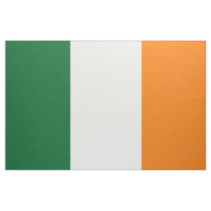 Irland-Flagge Stoff