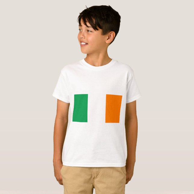 Irland-Flagge T-Shirt (Vorne ganz)