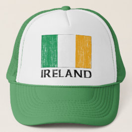 Irland-Flagge Truckerkappe