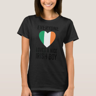 Irland Flaggen Alle Lieben ein Nice Irish Boy T-Shirt