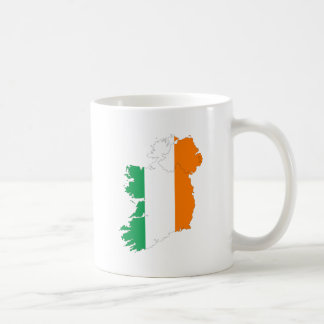 Irland-Flaggen-Karte Tasse