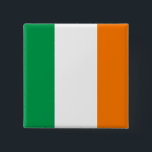 Irland-Flaggen-Knopf Button<br><div class="desc">Knopf mit der Flagge von Irland.</div>