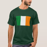 Irland-Flaggen-T - Shirt<br><div class="desc">Diese sind unsere Irland-Flaggenprodukte. Führen Sie Ihren irischen Stolz mit diesen kundengerechten Kleidungseinzelteilen vor. Bekannt als Tricolour,  stellt das Grün die katholische Gemeinschaft dar,  stellt das oragne die protestierende Gemeinschaft dar,  und das Weiß stellt Frieden dar.</div>