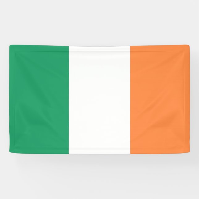 Irland Flaggengrenzstelle Banner (Horizontal)