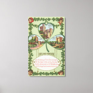 Irland Forever - Cork und Killarney Castles Leinwanddruck