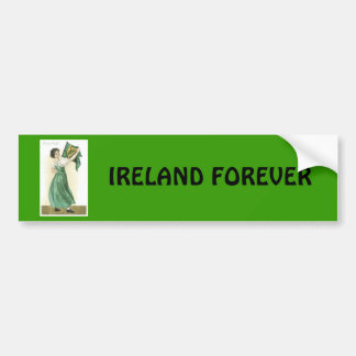 IRLAND FÜR IMMER AUTOAUFKLEBER