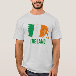 Irland-Fußball-Flagge T-Shirt