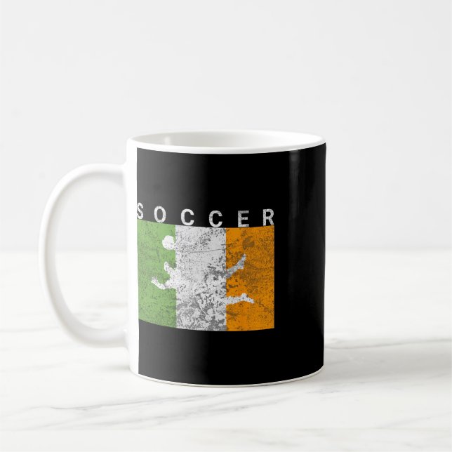 Irland Fußball Irischer Torwart  Kaffeetasse (Links)