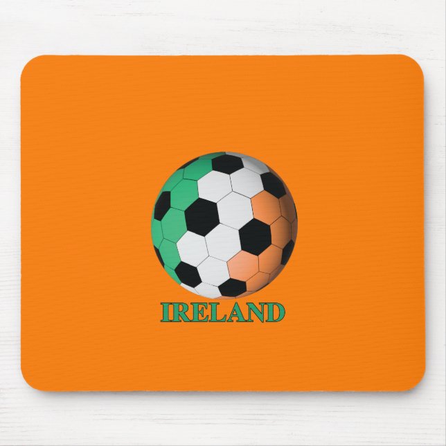 Irland Fußball Mousepad (Vorne)