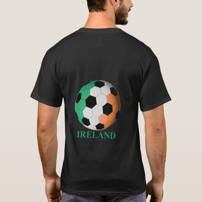 Irland Fußball T-Shirt (Rückseite)