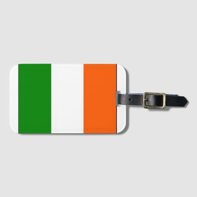 Irland Gepäckanhänger (Vorderseite (Horizontal))