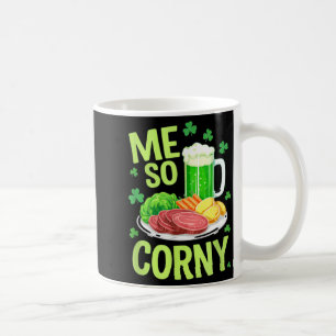 Irland Glück grünes Bier und Corned Beef Fest Kaffeetasse