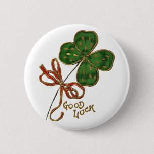 Irland-Glück-Knopf Button