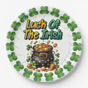 Irland Glück  Pappteller
