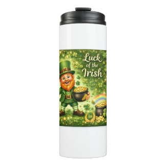 Irland-glück-Thermal-Tumbler Thermosbecher