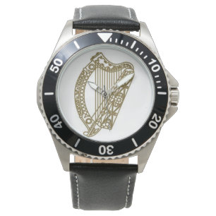 Irland Goldharzwache Armbanduhr