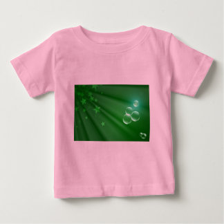 Irland Green Pattern Art Peace Liebe Destiny Baby T-shirt