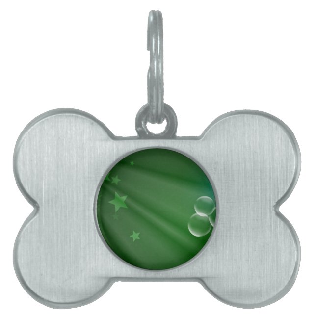 Irland Green Pattern Art Peace Liebe Destiny Tiermarke (Vorderseite)