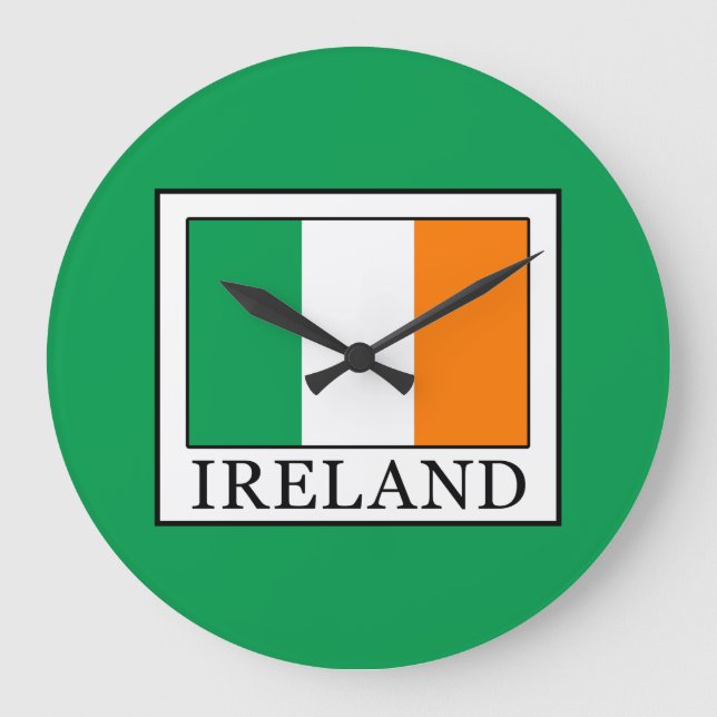 Irland Große Wanduhr (Vorderseite)