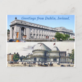Irland Grüße - National Concert Hall Dublin Postkarte