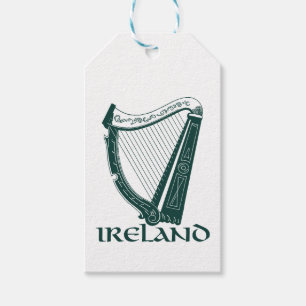 Irland Harp Design, Irish Harp Geschenkanhänger