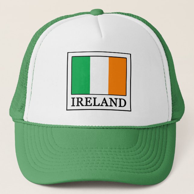 Irland Hat Truckerkappe (Vorderseite)
